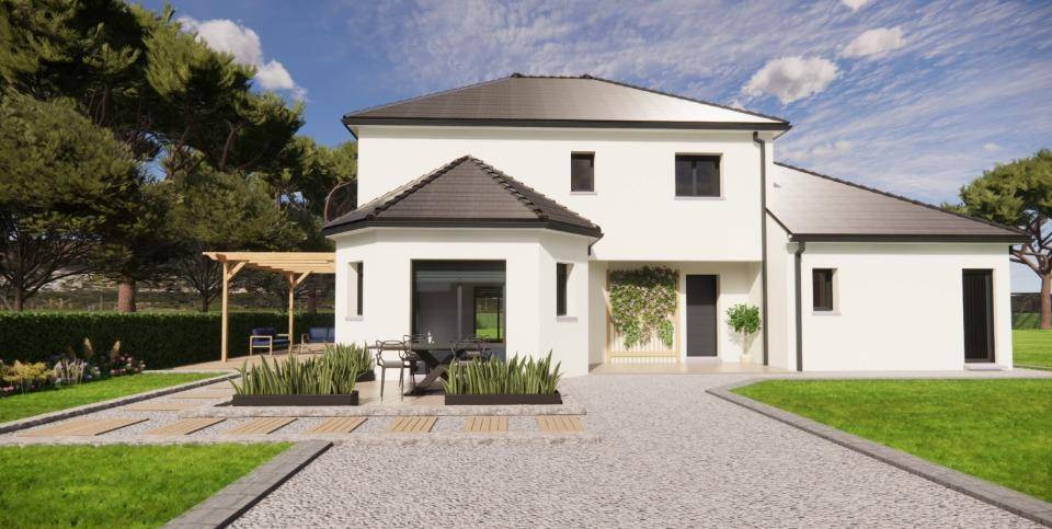 Programme terrain + maison à Pointel en Orne (61) de 154 m² à vendre au prix de 307641€ - 1