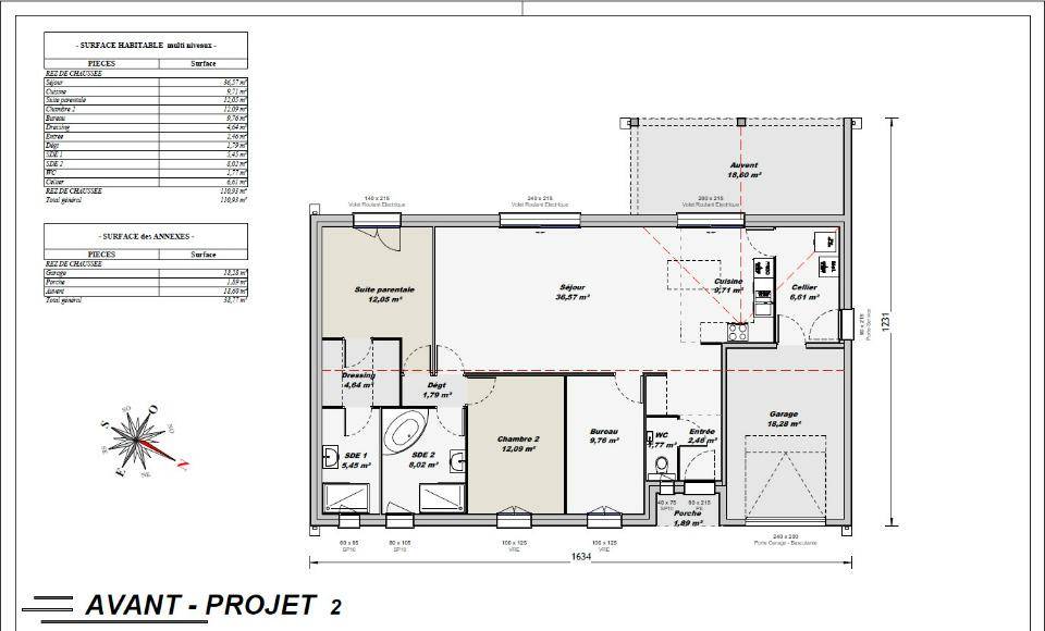 Programme terrain + maison à Saint-Vaize en Charente-Maritime (17) de 110 m² à vendre au prix de 251000€ - 4