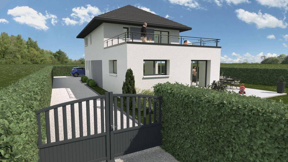 Programme terrain + maison à Voglans en Savoie (73) de 132 m² à vendre au prix de 646920€ - 4