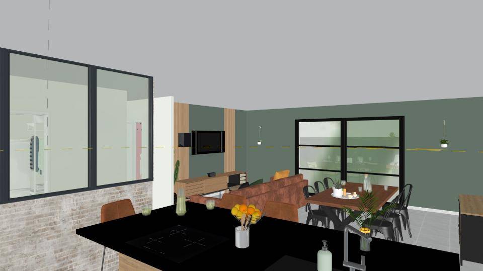 Programme terrain + maison à Bauvin en Nord (59) de 93 m² à vendre au prix de 269900€ - 3