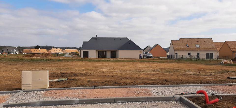 Programme terrain + maison à Domfront-en-Champagne en Sarthe (72) de 80 m² à vendre au prix de 206000€ - 2