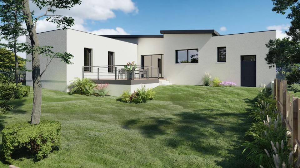 Programme terrain + maison à Écouflant en Maine-et-Loire (49) de 125 m² à vendre au prix de 331500€ - 2