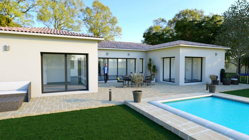 Programme terrain + maison à Arles en Bouches-du-Rhône (13) de 160 m² à vendre au prix de 479900€ - 1