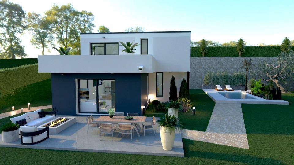 Programme terrain + maison à Ollioules en Var (83) de 118 m² à vendre au prix de 688000€ - 1