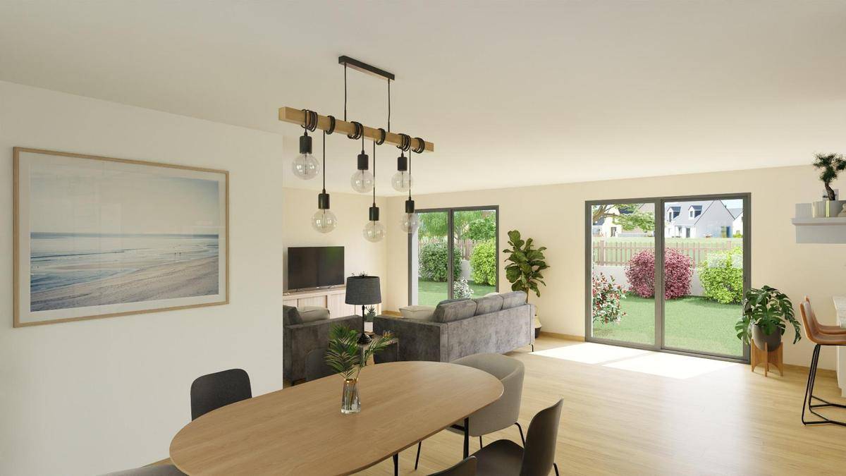 Programme terrain + maison à Romanèche-Thorins en Saône-et-Loire (71) de 110 m² à vendre au prix de 287500€ - 4