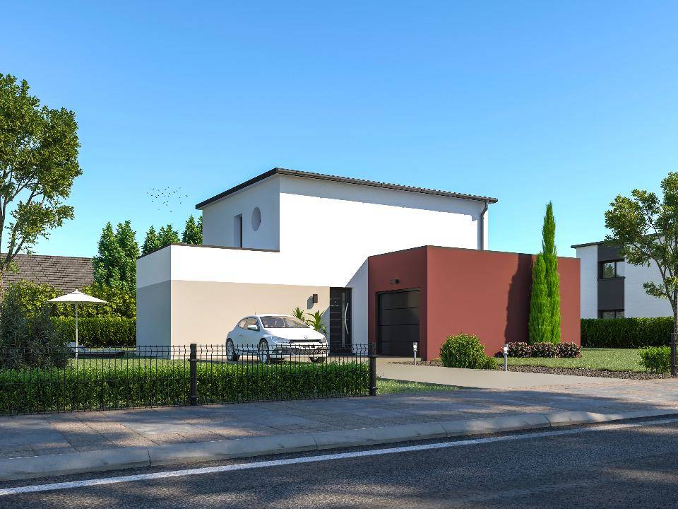 Programme terrain + maison à Gourlizon en Finistère (29) de 111 m² à vendre au prix de 334900€ - 1