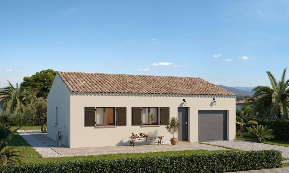 Programme terrain + maison à Vendres en Hérault (34) de 71 m² à vendre au prix de 315000€ - 1