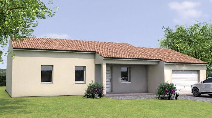 Programme terrain + maison à Nuaillé en Maine-et-Loire (49) de 95 m² à vendre au prix de 232000€ - 1