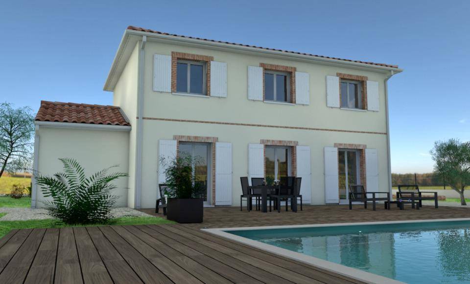 Programme terrain + maison à Saint-Genest-de-Contest en Tarn (81) de 122 m² à vendre au prix de 278163€ - 2