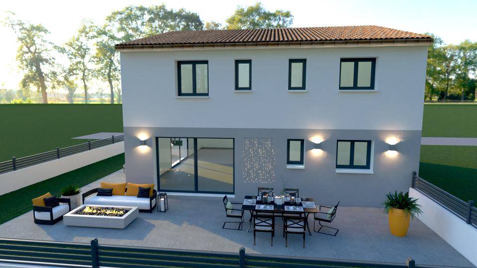 Programme terrain + maison à Millas en Pyrénées-Orientales (66) de 150 m² à vendre au prix de 439000€ - 2
