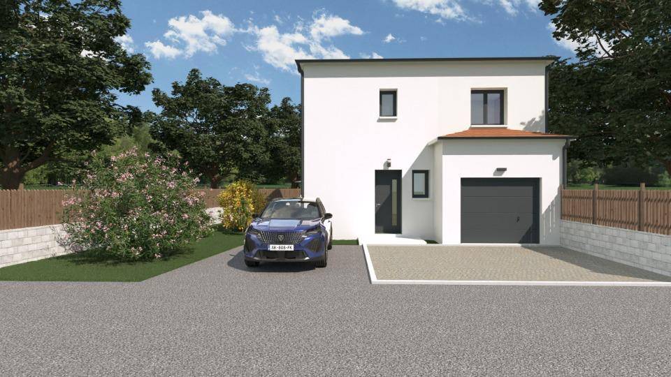 Programme terrain + maison à Douvres en Ain (01) de 115 m² à vendre au prix de 280000€ - 1