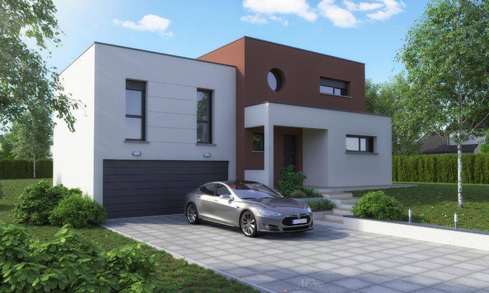 Programme terrain + maison à Sainte-Barbe en Moselle (57) de 130 m² à vendre au prix de 399000€ - 3