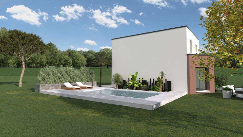 Programme terrain + maison à Saint-Mitre-les-Remparts en Bouches-du-Rhône (13) de 88 m² à vendre au prix de 529900€ - 2