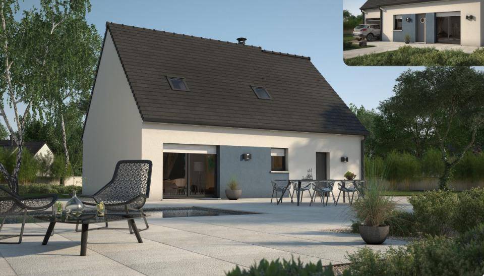 Programme terrain + maison à Sargé-lès-le-Mans en Sarthe (72) de 89 m² à vendre au prix de 240000€ - 1