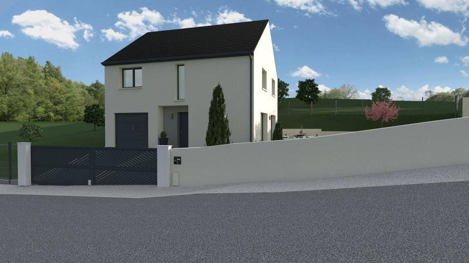 Programme terrain + maison à Igny en Essonne (91) de 124 m² à vendre au prix de 609662€ - 1
