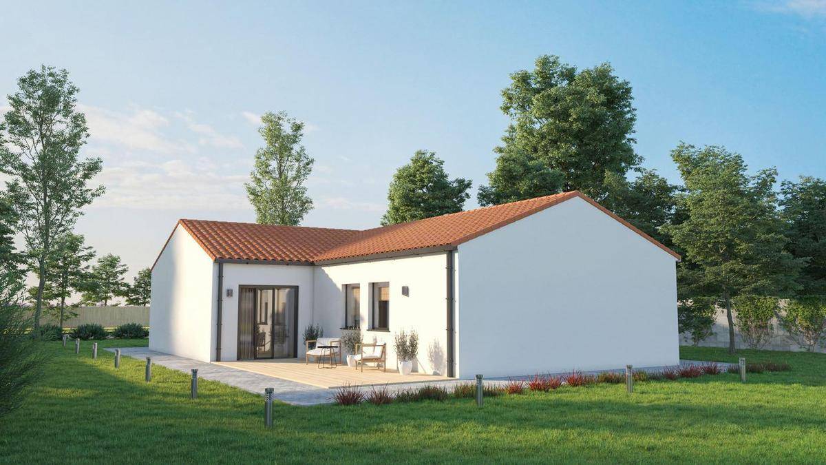 Programme terrain + maison à Mortagne-sur-Sèvre en Vendée (85) de 100 m² à vendre au prix de 210726€ - 2