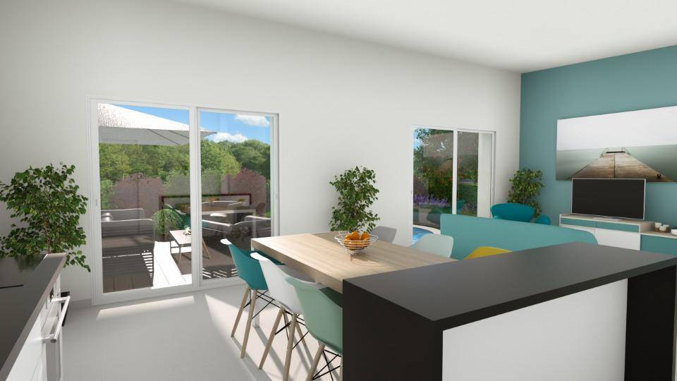 Programme terrain + maison à Pont-Scorff en Morbihan (56) de 80 m² à vendre au prix de 290000€ - 3