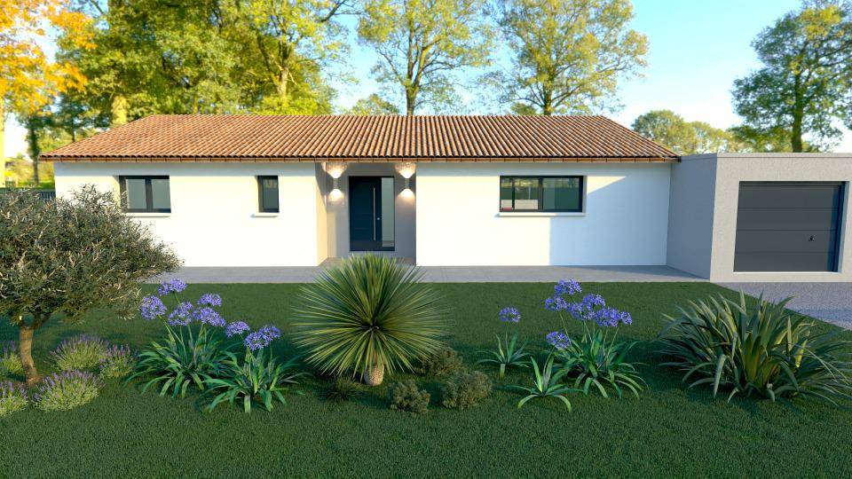 Programme terrain + maison à Vingrau en Pyrénées-Orientales (66) de 127 m² à vendre au prix de 334500€ - 1