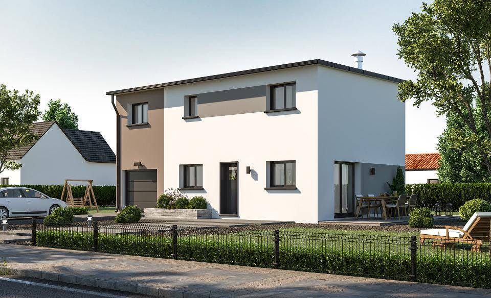 Programme terrain + maison à Mordelles en Ille-et-Vilaine (35) de 119 m² à vendre au prix de 322100€ - 1