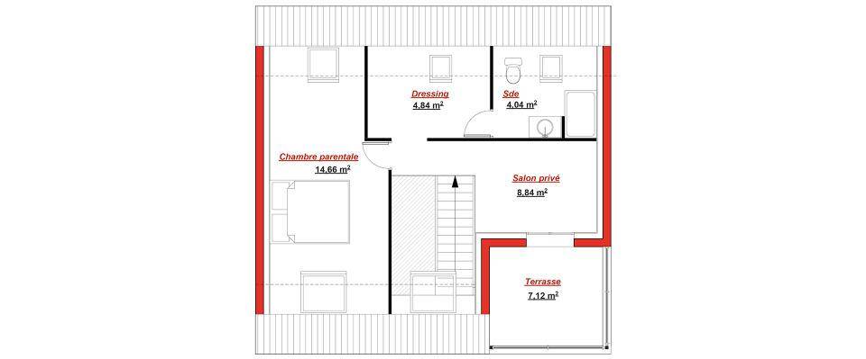 Programme terrain + maison à Verrières-le-Buisson en Essonne (91) de 152 m² à vendre au prix de 778500€ - 4