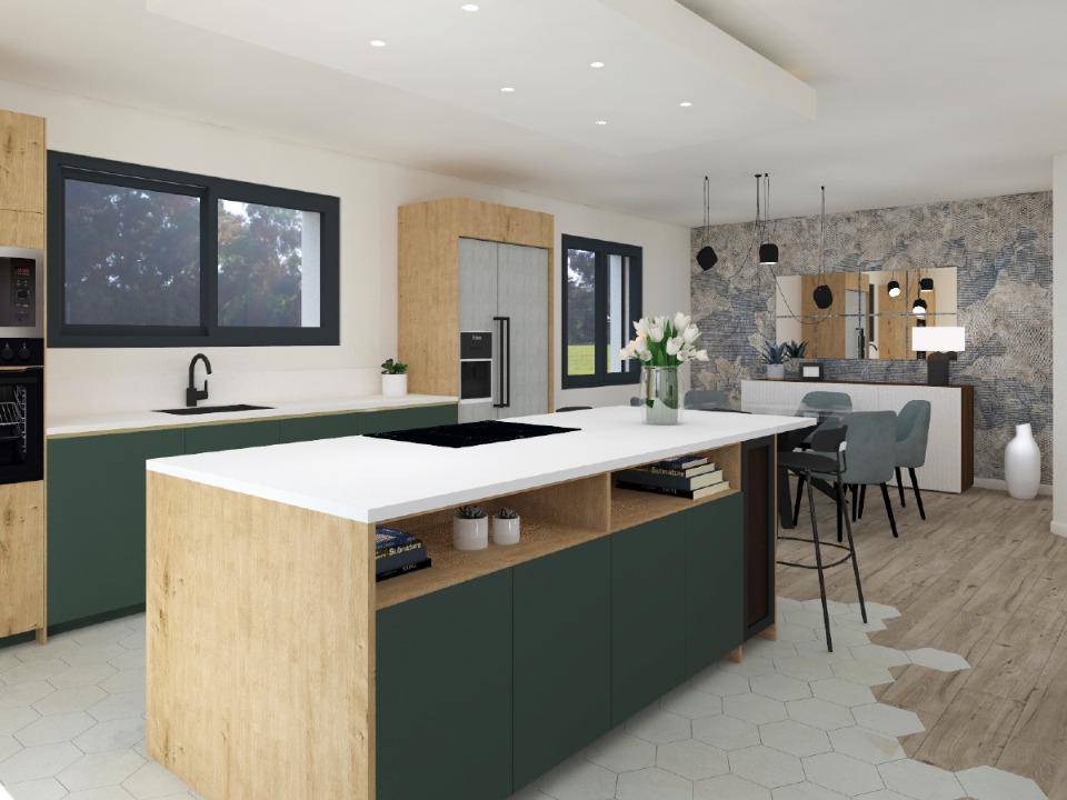 Programme terrain + maison à Solliès-Pont en Var (83) de 130 m² à vendre au prix de 635000€ - 3