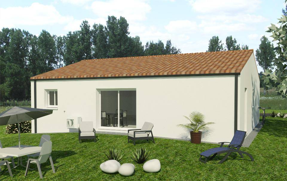 Programme terrain + maison à Fontcouverte en Charente-Maritime (17) de 85 m² à vendre au prix de 219300€ - 2