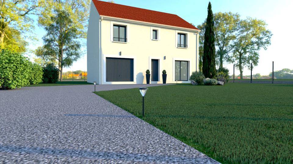 Programme terrain + maison à Villecresnes en Val-de-Marne (94) de 112 m² à vendre au prix de 479915€ - 1