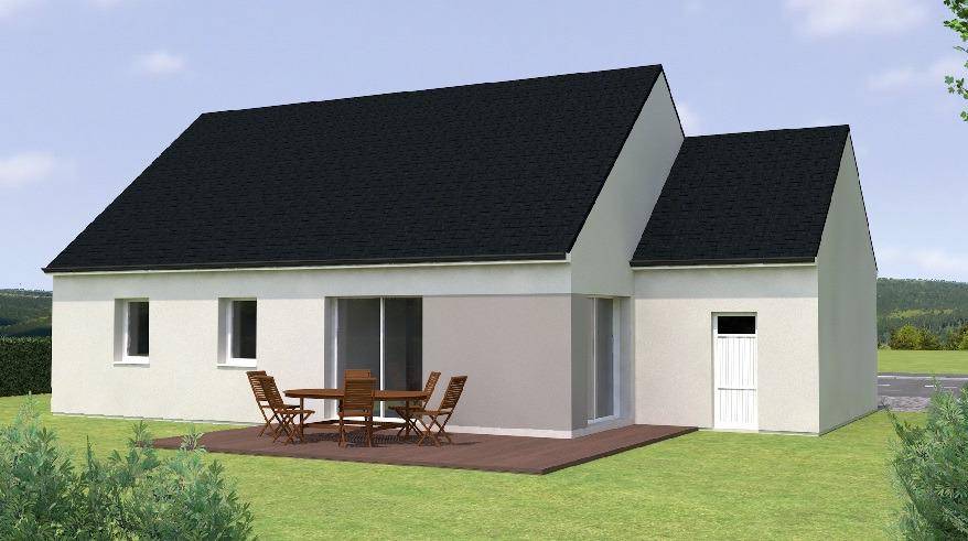 Programme terrain + maison à Val d'Erdre-Auxence en Maine-et-Loire (49) de 84 m² à vendre au prix de 214500€ - 2