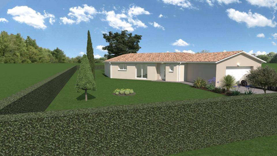 Programme terrain + maison à Tournefeuille en Haute-Garonne (31) de 120 m² à vendre au prix de 445120€ - 2