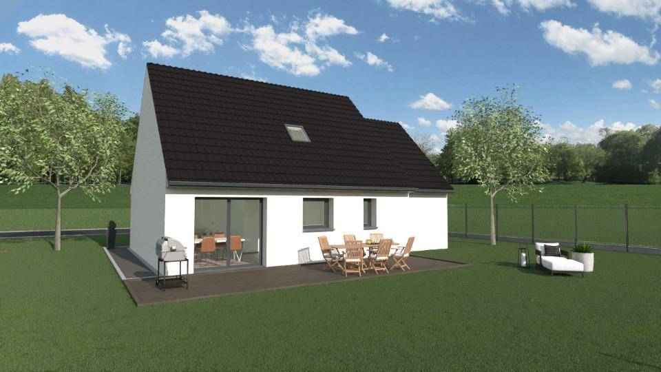Programme terrain + maison à Wierre-Effroy en Pas-de-Calais (62) de 85 m² à vendre au prix de 261200€ - 2