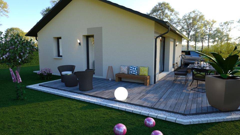 Programme terrain + maison à Chabottes en Hautes-Alpes (05) de 50 m² à vendre au prix de 210000€ - 2