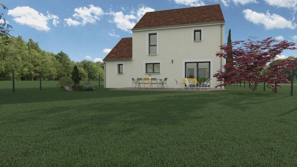 Programme terrain + maison à Pecqueuse en Essonne (91) de 117 m² à vendre au prix de 443137€ - 2