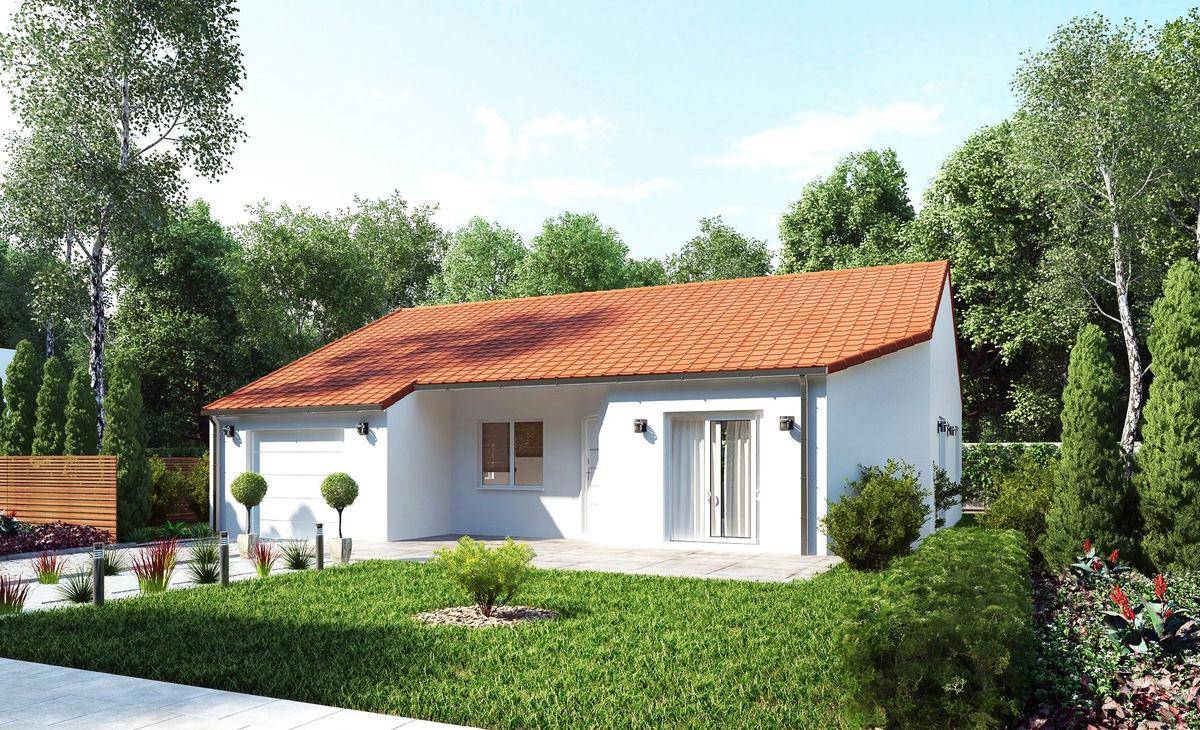 Programme terrain + maison à Lezoux en Puy-de-Dôme (63) de 85 m² à vendre au prix de 227148€ - 1