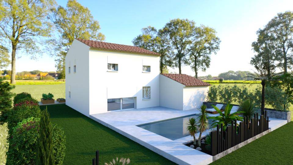 Programme terrain + maison à Aix-en-Provence en Bouches-du-Rhône (13) de 100 m² à vendre au prix de 345000€ - 4