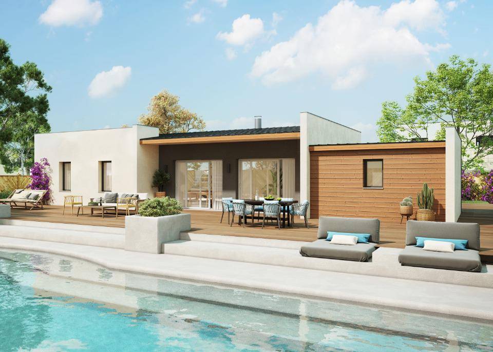 Programme terrain + maison à Labroquère en Haute-Garonne (31) de 100 m² à vendre au prix de 281500€ - 1