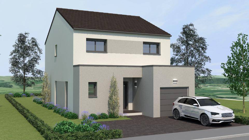 Programme terrain + maison à Tomblaine en Meurthe-et-Moselle (54) de 110 m² à vendre au prix de 309000€ - 1