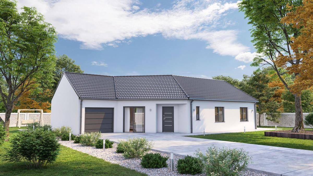 Programme terrain + maison à Mauvages en Meuse (55) de 100 m² à vendre au prix de 165999€ - 2