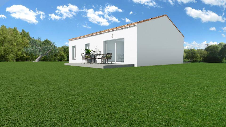 Programme terrain + maison à Saint-Ambroix en Gard (30) de 93 m² à vendre au prix de 206400€ - 2
