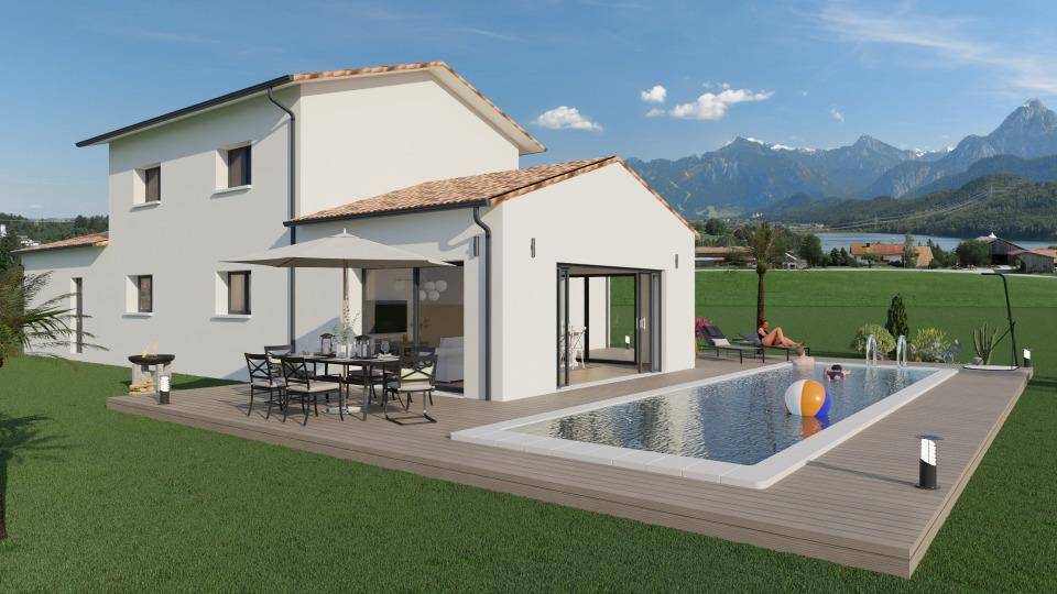 Programme terrain + maison à Montréjeau en Haute-Garonne (31) de 152 m² à vendre au prix de 353100€ - 3