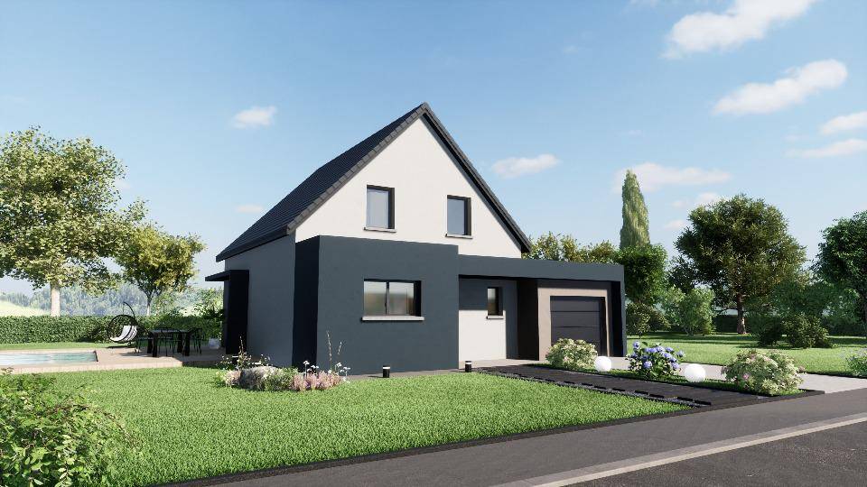 Programme terrain + maison à Sélestat en Bas-Rhin (67) de 100 m² à vendre au prix de 437900€ - 2
