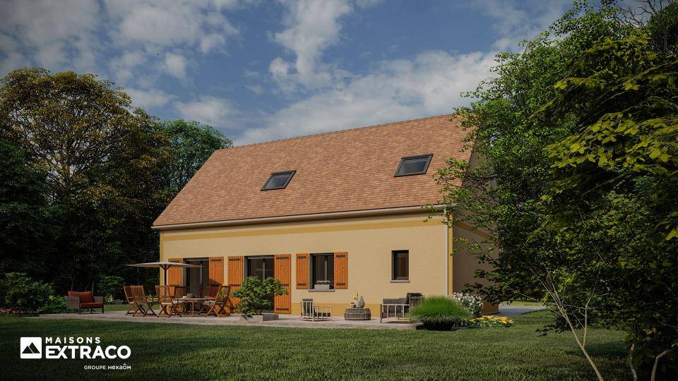 Programme terrain + maison à Villegats en Eure (27) de 112 m² à vendre au prix de 269132€ - 2