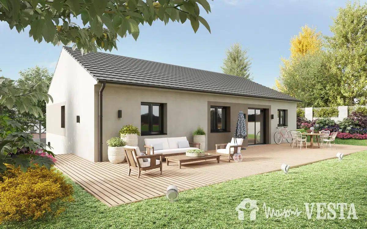 Programme terrain + maison à Bionville-sur-Nied en Moselle (57) de 96 m² à vendre au prix de 219079€ - 2