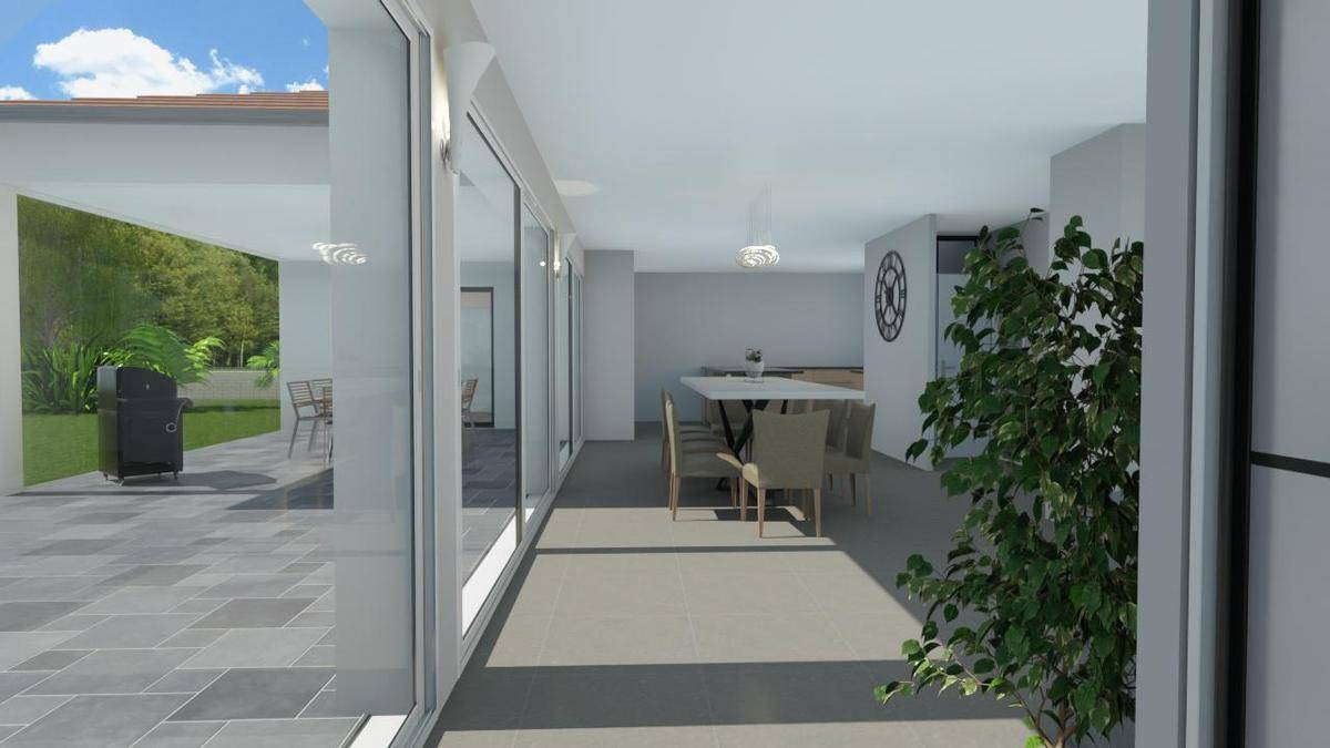 Programme terrain + maison à Les Abrets en Dauphiné en Isère (38) de 146 m² à vendre au prix de 344000€ - 4