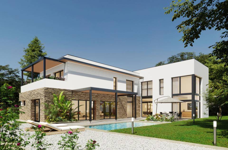 Programme terrain + maison à Verrières-le-Buisson en Essonne (91) de 270 m² à vendre au prix de 2480000€ - 2