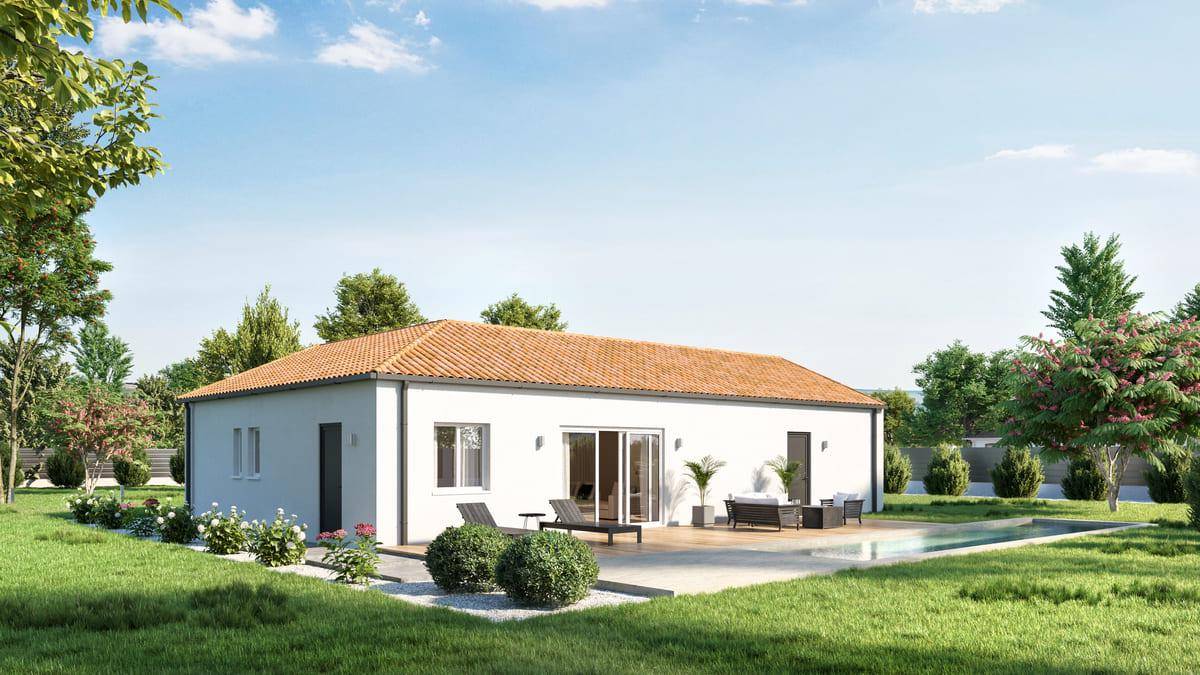 Programme terrain + maison à Corpe en Vendée (85) de 89 m² à vendre au prix de 214037€ - 2