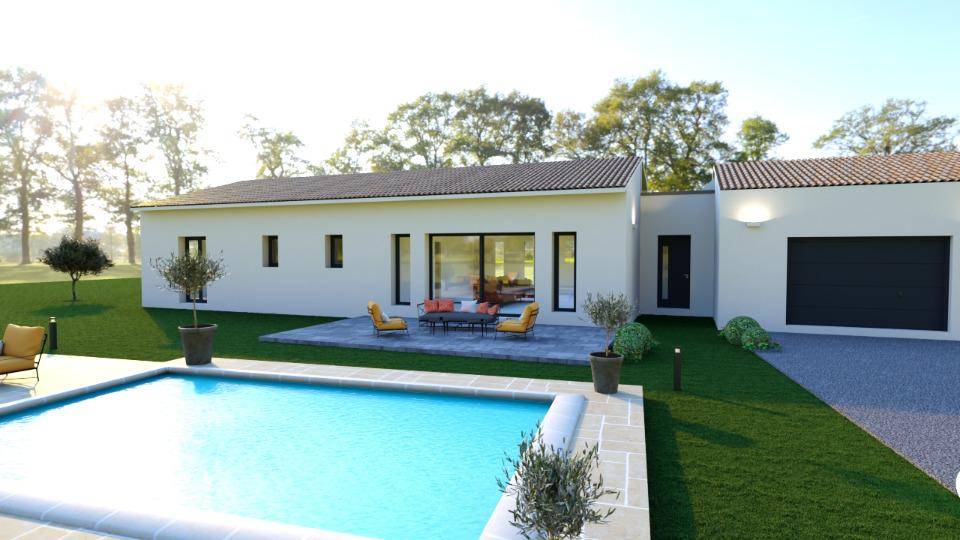 Programme terrain + maison à Trèbes en Aude (11) de 120 m² à vendre au prix de 390000€ - 1