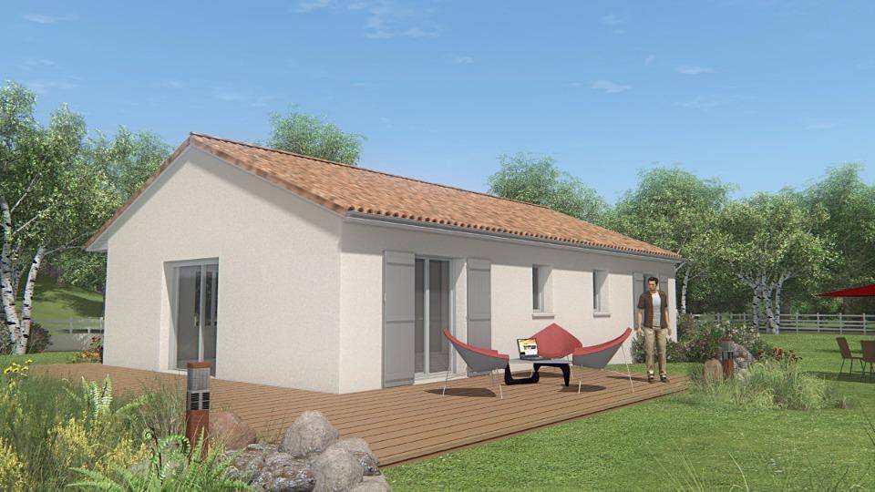 Programme terrain + maison à Aixe-sur-Vienne en Haute-Vienne (87) de 87 m² à vendre au prix de 254750€ - 2