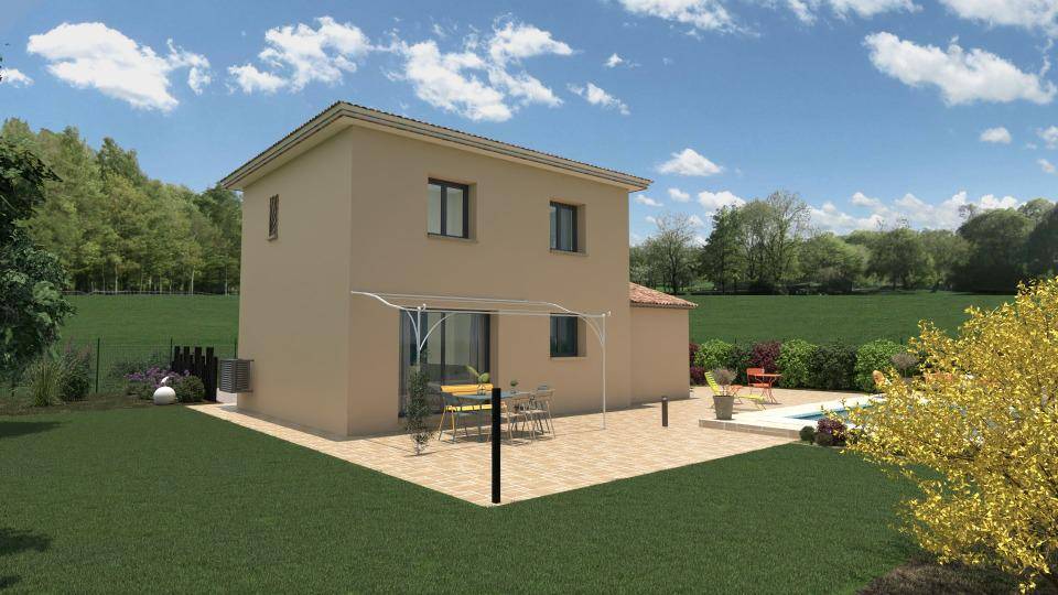 Programme terrain + maison à Pignans en Var (83) de 74 m² à vendre au prix de 350000€ - 3
