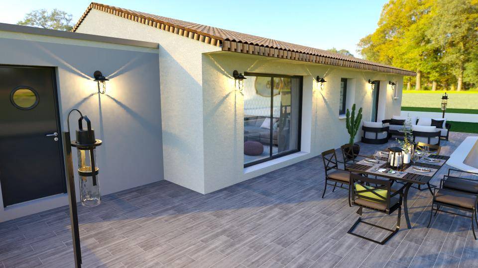 Programme terrain + maison à Claira en Pyrénées-Orientales (66) de 100 m² à vendre au prix de 329000€ - 3