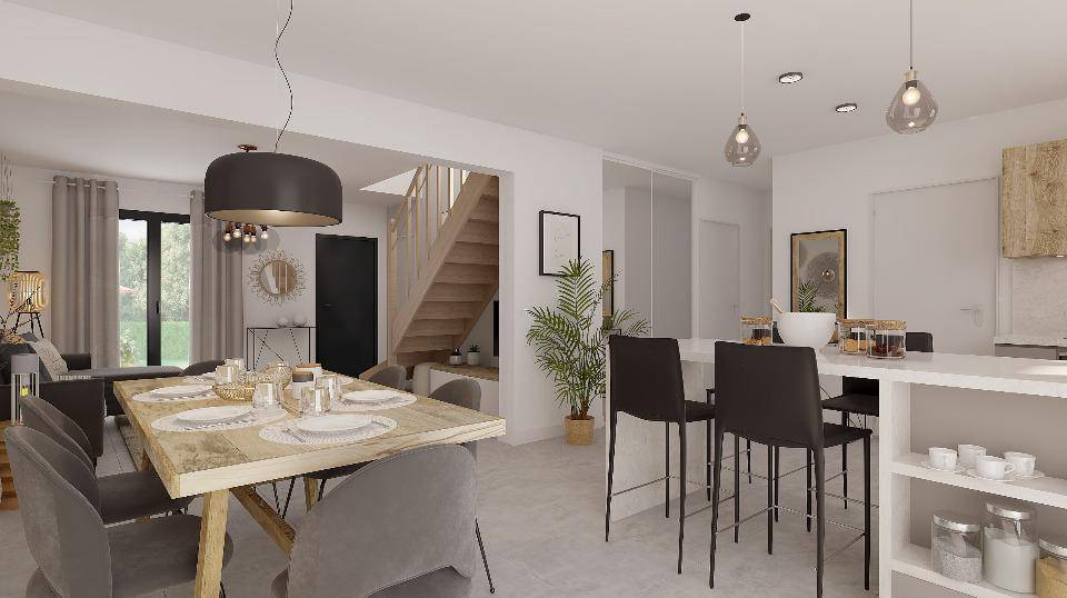 Programme terrain + maison à Romilly-sur-Andelle en Eure (27) de 90 m² à vendre au prix de 249700€ - 4